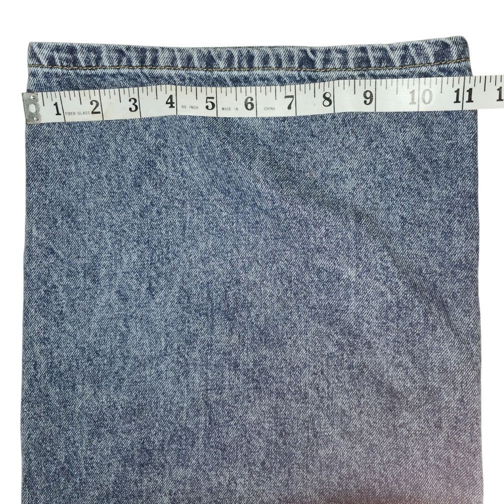 Cider Blue Medium Wash Wide Leg Denim Bib Overalls. Sz. 6/M - Picture 9 of 9
